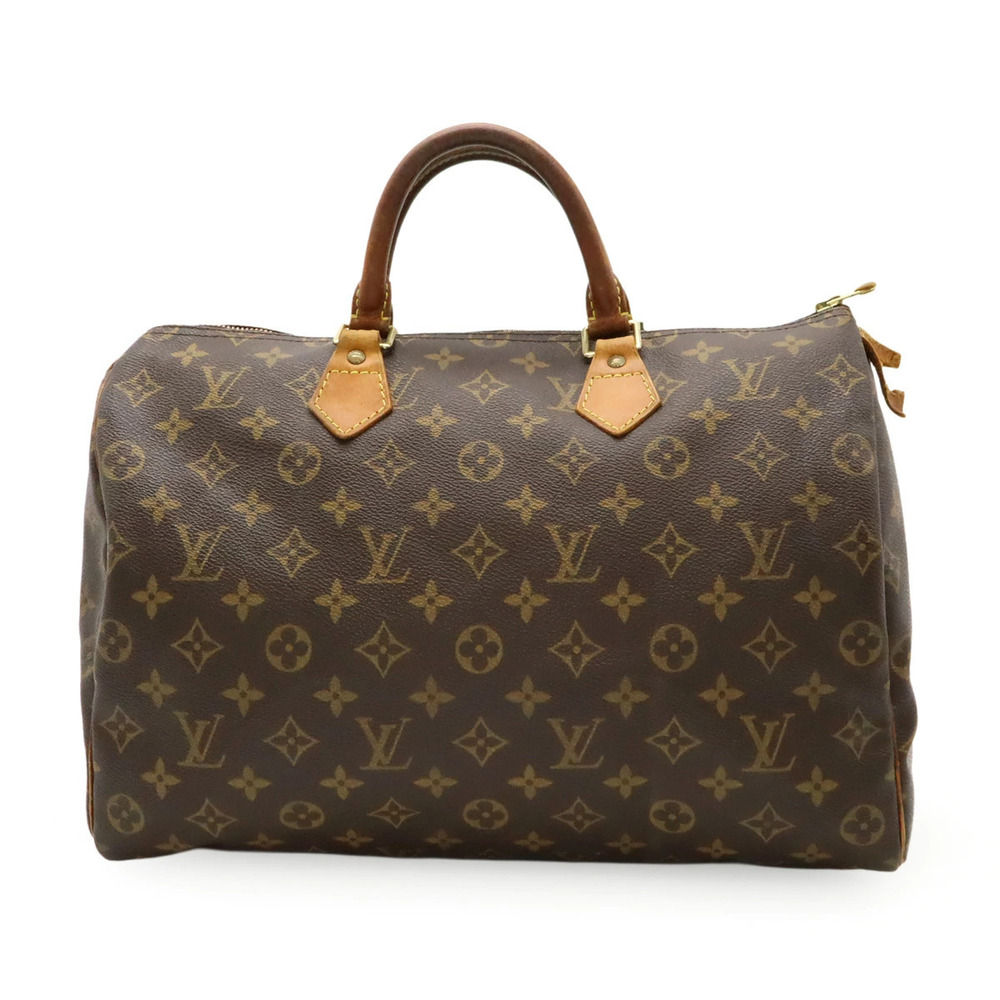 LOUIS VUITTON Monogram Speedy Handbag Boston Bag Travel